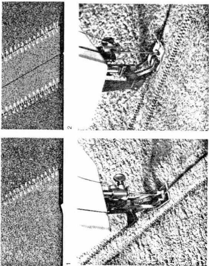 PFAFF 1221 - Sewing on elastic - 4
