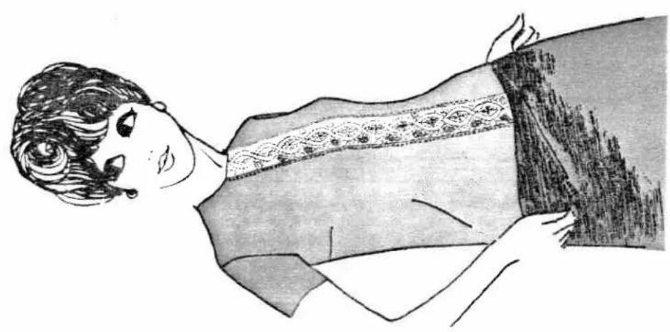 PFAFF 1221 - Inserting lace - 1