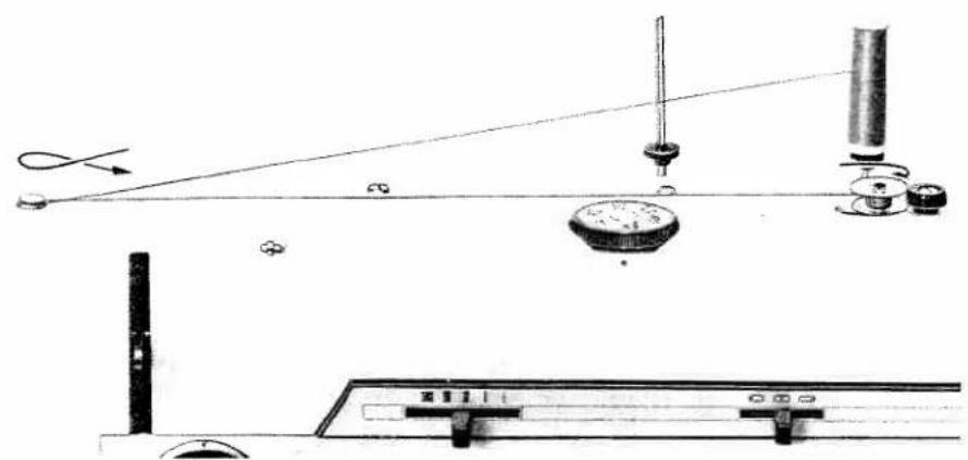 PFAFF 297-1 - Engaging and disengaging the sewing mechanism for bobbin winding - 3