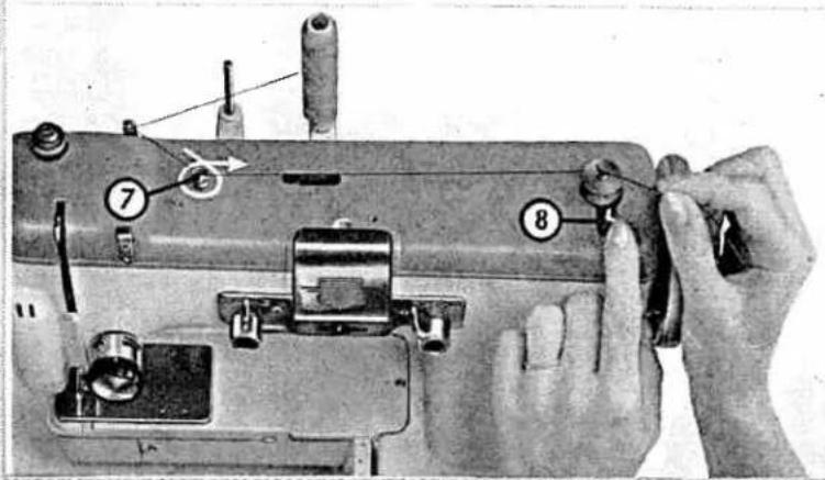 PFAFF 339 - Winding the Bobbin - 1