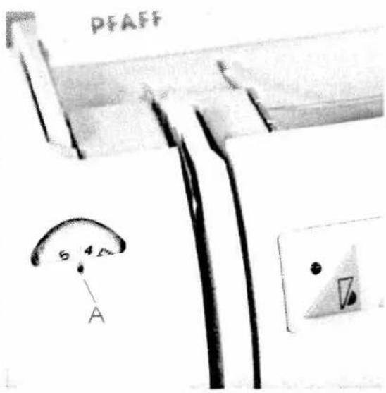 PFAFF 6250 - Switch off main switch - 1