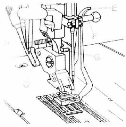 PFAFF 6250 - Shirring with elastic threads - 1