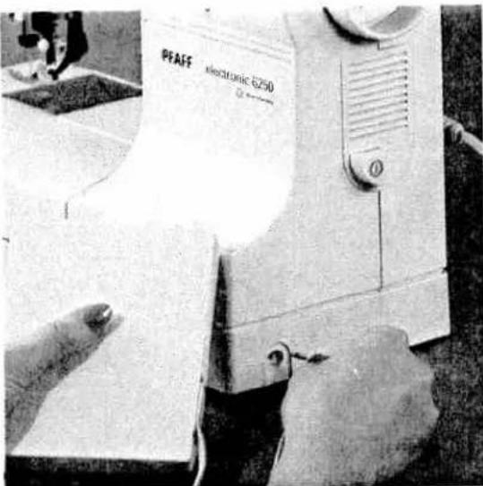 PFAFF 6250 - Electrical connection - 1
