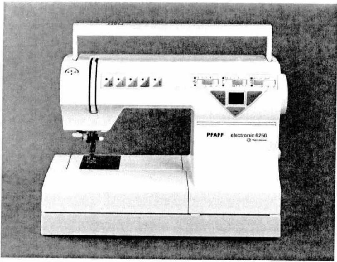 PFAFF 6250 - Operating the sewing machine - 1