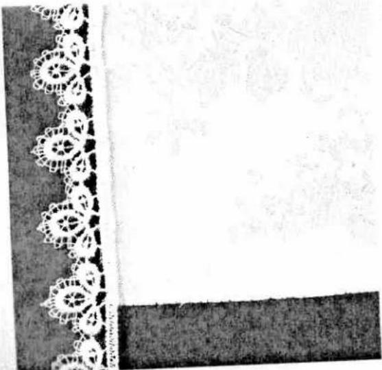 PFAFF 6250 - Lace edges - 1