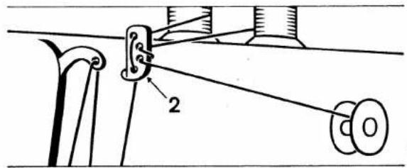 PFAFF 90 - Winding the Bobbin - 2