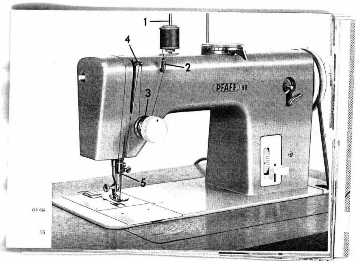 PFAFF 90 - Upper Threading - 2