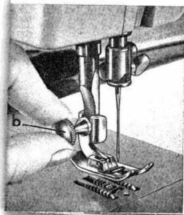 PFAFF 90 - Changing the Sewing Foot - 2