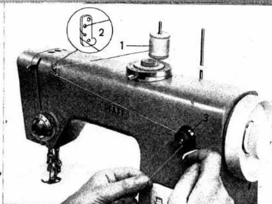 PFAFF 92 - Threading the Machine - 1
