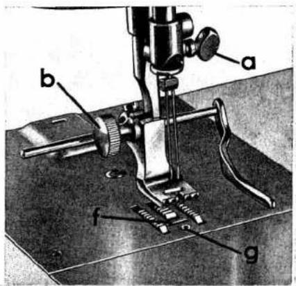 PFAFF 92 - Changing the Needle and the Sewing Foot - 1