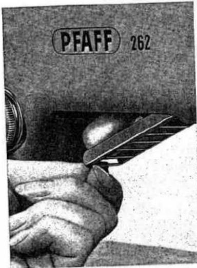 PFAFF automatic 262 - Sewlight Facts - 3