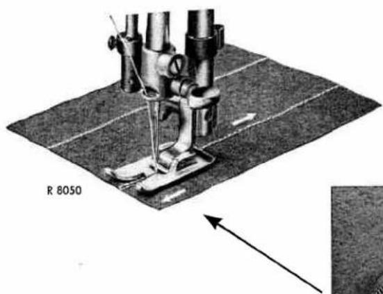 PFAFF automatic 262 - Straight Stitching - 1