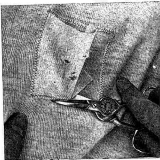 PFAFF automatic 262 - Inserting Patches with Zigzag Stitches - 1