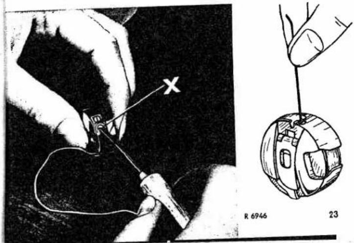 PFAFF automatic 332 - Regulating the Thread Tension - 2