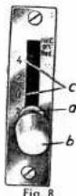 PFAFF calanda 132 - Setting the Length of Stitch - Fig. 8 - 1