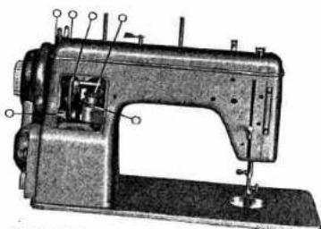 PFAFF calanda 132 - Cleaning and oiling - 2
