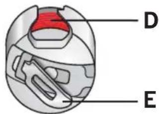 PFAFF ClassicStyle home 1529 - Removing the bobbin case - 6