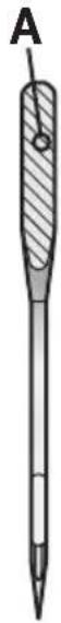 PFAFF ClassicStyle home 1529 - Changing the needle - 1