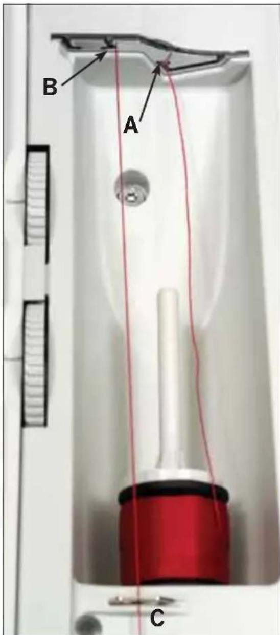 PFAFF ClassicStyle home 1529 - Placing the bobbin - 5