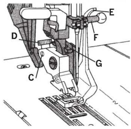PFAFF ClassicStyle Quilt 2027 - Closed overlock stitch with selvage thread - 1