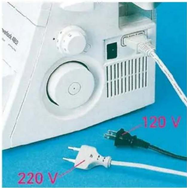 PFAFF coverlock 4852 - Master switch - 1