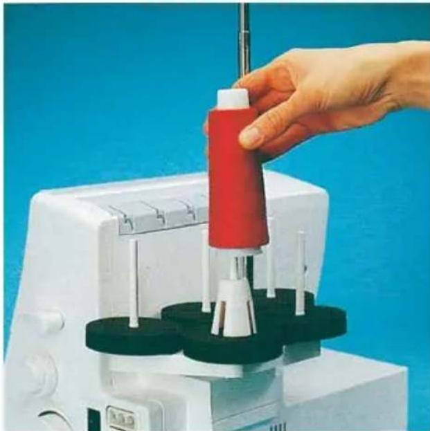 PFAFF coverlock 4852 - Thread unreeling disc - 1