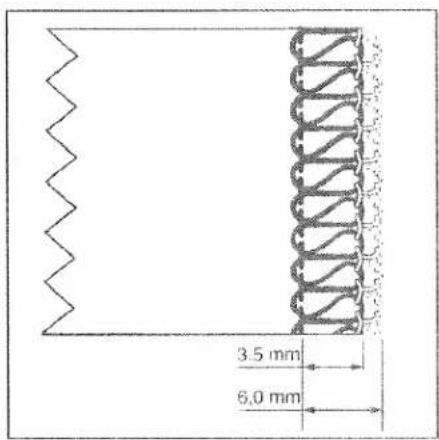 PFAFF coverlock 4872 - Setting the seam width - 1
