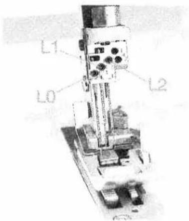 PFAFF coverlock 4872 - Needle position - 2