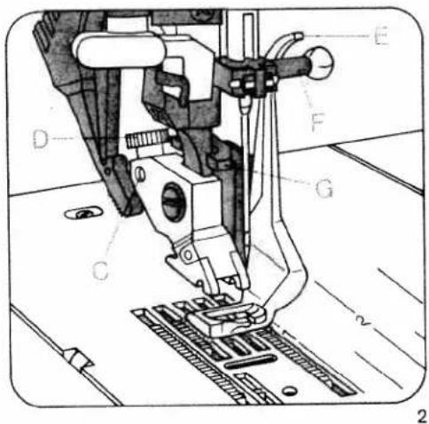 PFAFF creative 1472 - Changing the darning length - 2