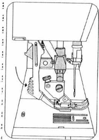 PFAFF creative 1472 - Winding through the needle - 14