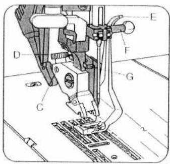 PFAFF creative 1472 - Changing the darning length - 2