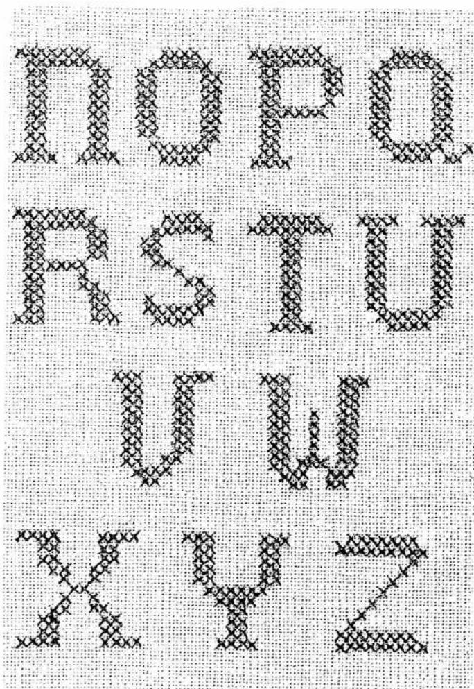 PFAFF creative 1472 - Programming names with embroidery stitches - 6
