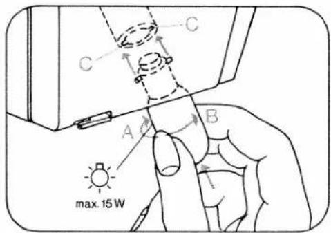 PFAFF creative 1472 - Changing the light bulb: - 1