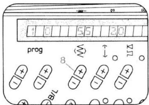 PFAFF creative 1472 - Stitch width setting: - 1