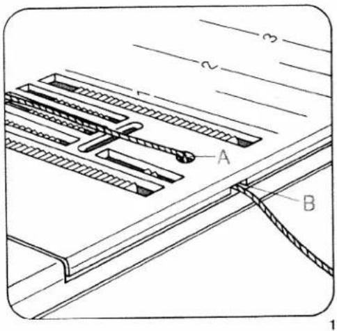 PFAFF creative 1472 - Cording sewn with the cording tongue - 3