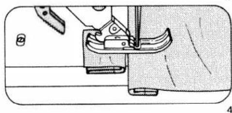 PFAFF creative 1472 - Top-stitching collar points - 3