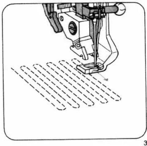 PFAFF creative 1472 - Changing the darning length - 3