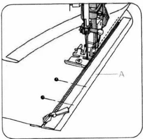 PFAFF creative 1472 - illy concealed zippers - 3