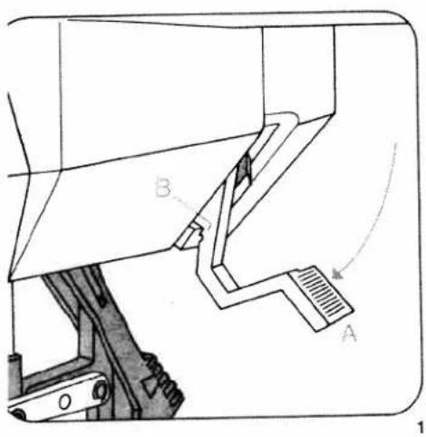 PFAFF creative 1472 - Changing the darning length - 1