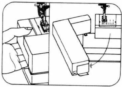 PFAFF creative 1472 - Lowering the feed dog: - 4