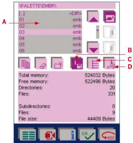 PFAFF creative 2170 - Create a directory (C) - 3