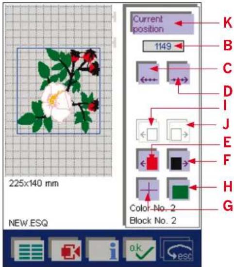 PFAFF creative 2170 - Embroidering several colors - 1