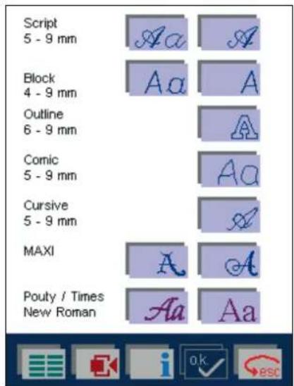 PFAFF creative 2170 - Alphabets - 1
