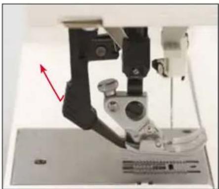 PFAFF creative 2170 - Disengaging the IDT - 1
