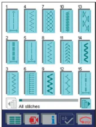 PFAFF creative 2144 - All stitches - 1