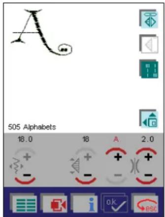 PFAFF creative 2144 - Sewing a monogram - 1