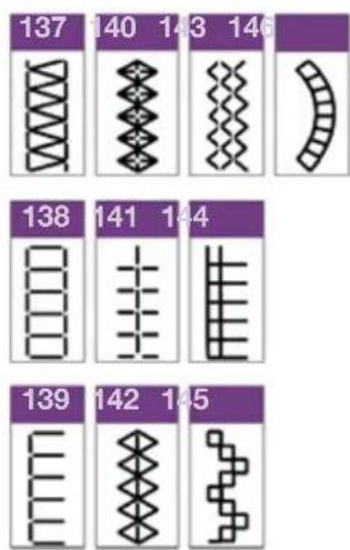 PFAFF creative 2144 - Decorative stitches creative 2144 - 5
