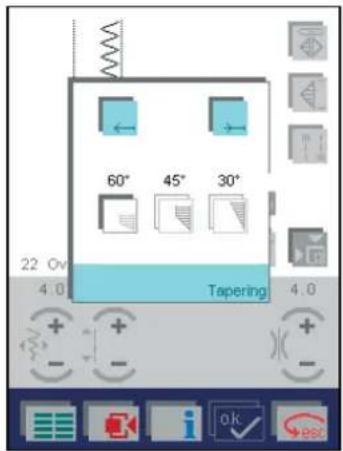 PFAFF creative 2144 - Tapering - 1