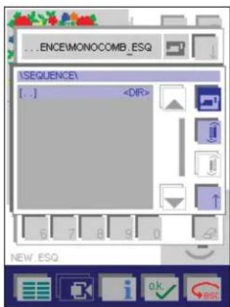 PFAFF creative 2144 - Save an embroidery combination - 3