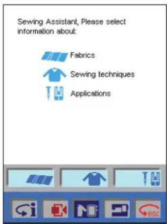 PFAFF creative 2144 - Instructions on using your Sewing and Embroidery Assistant - 1